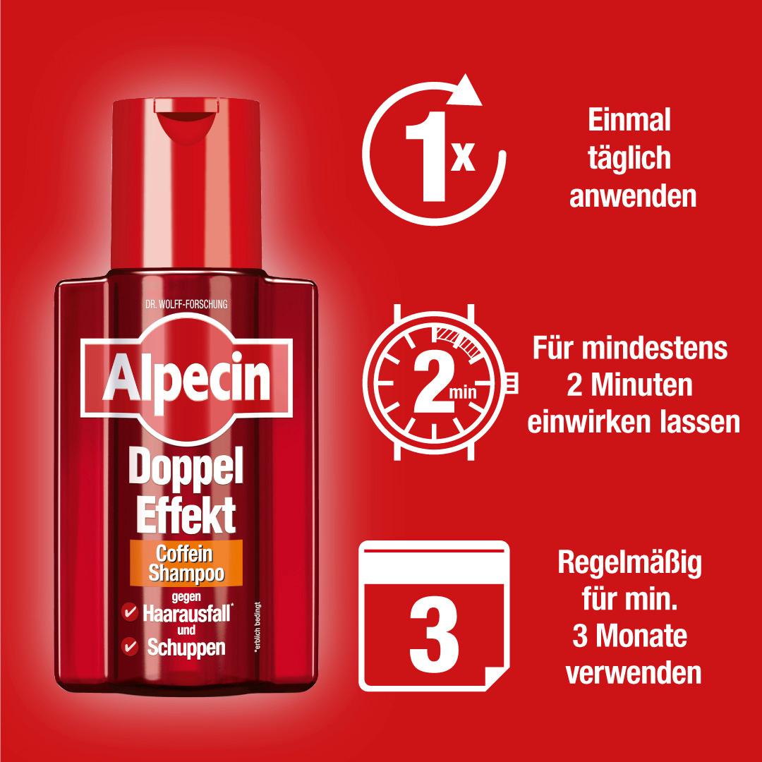 Produktbild Alpecin Doppel-Effekt Coffein-Shampoo 200ml 3 von 4