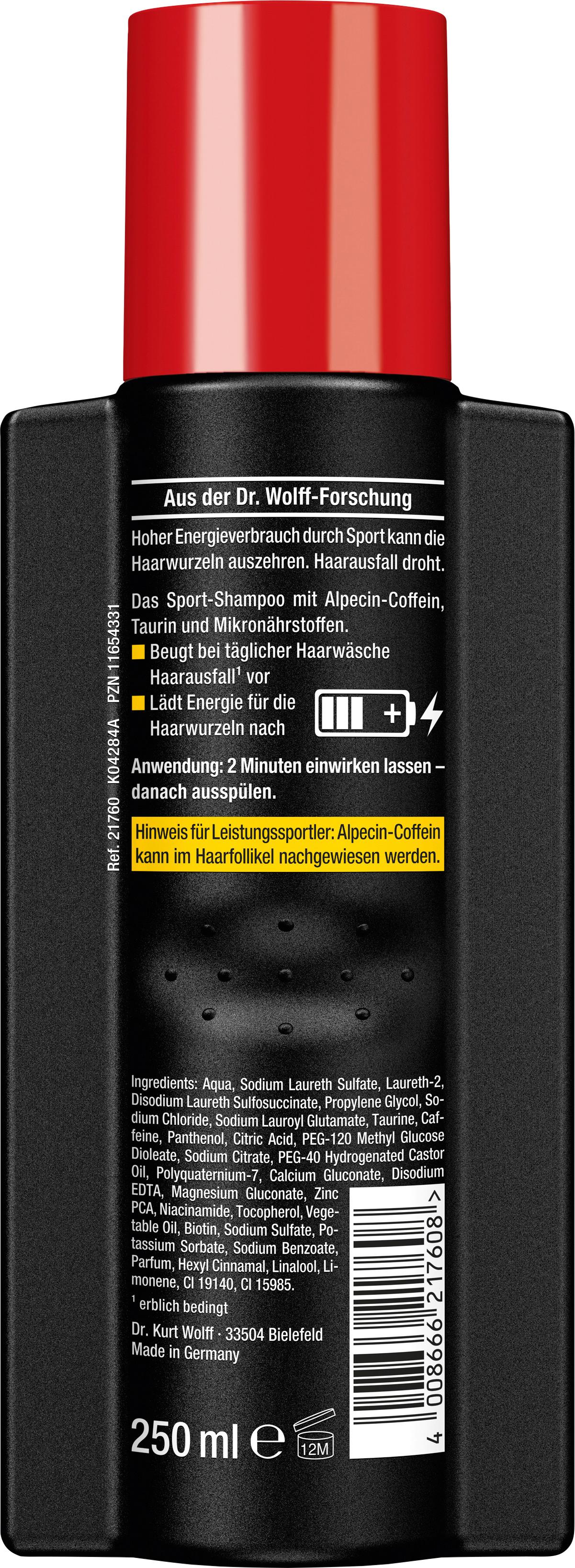 Produktbild Alpecin Sport Coffein-Shampoo CTX 250ml 2 von 2