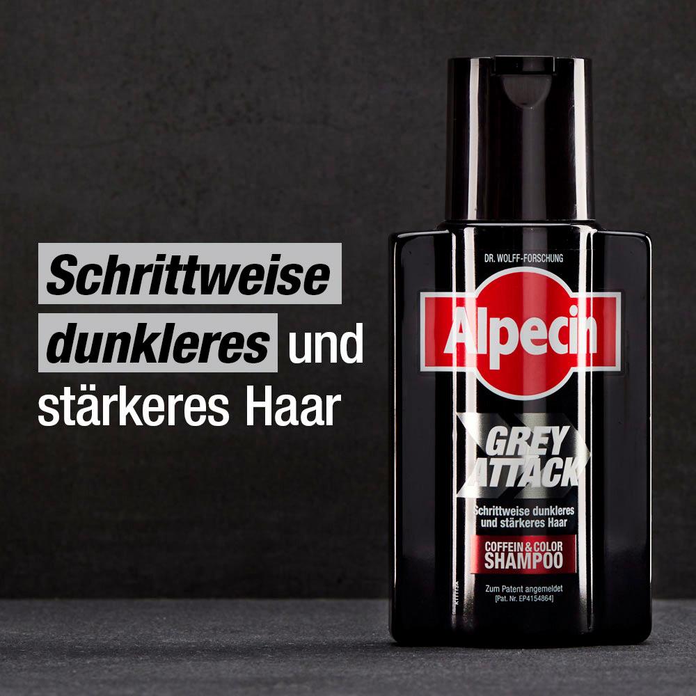 Produktbild Alpecin Grey Attack Coffein&Color Shampoo 8 von 10