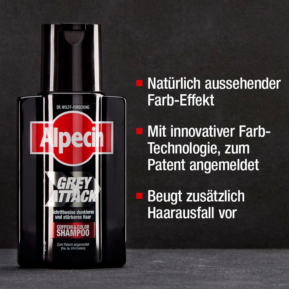 Produktbild Alpecin Grey Attack Coffein&Color Shampoo 6 von 10