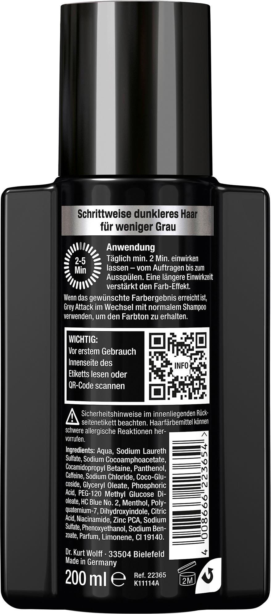 Produktbild Alpecin Grey Attack Coffein&Color Shampoo 3 von 10