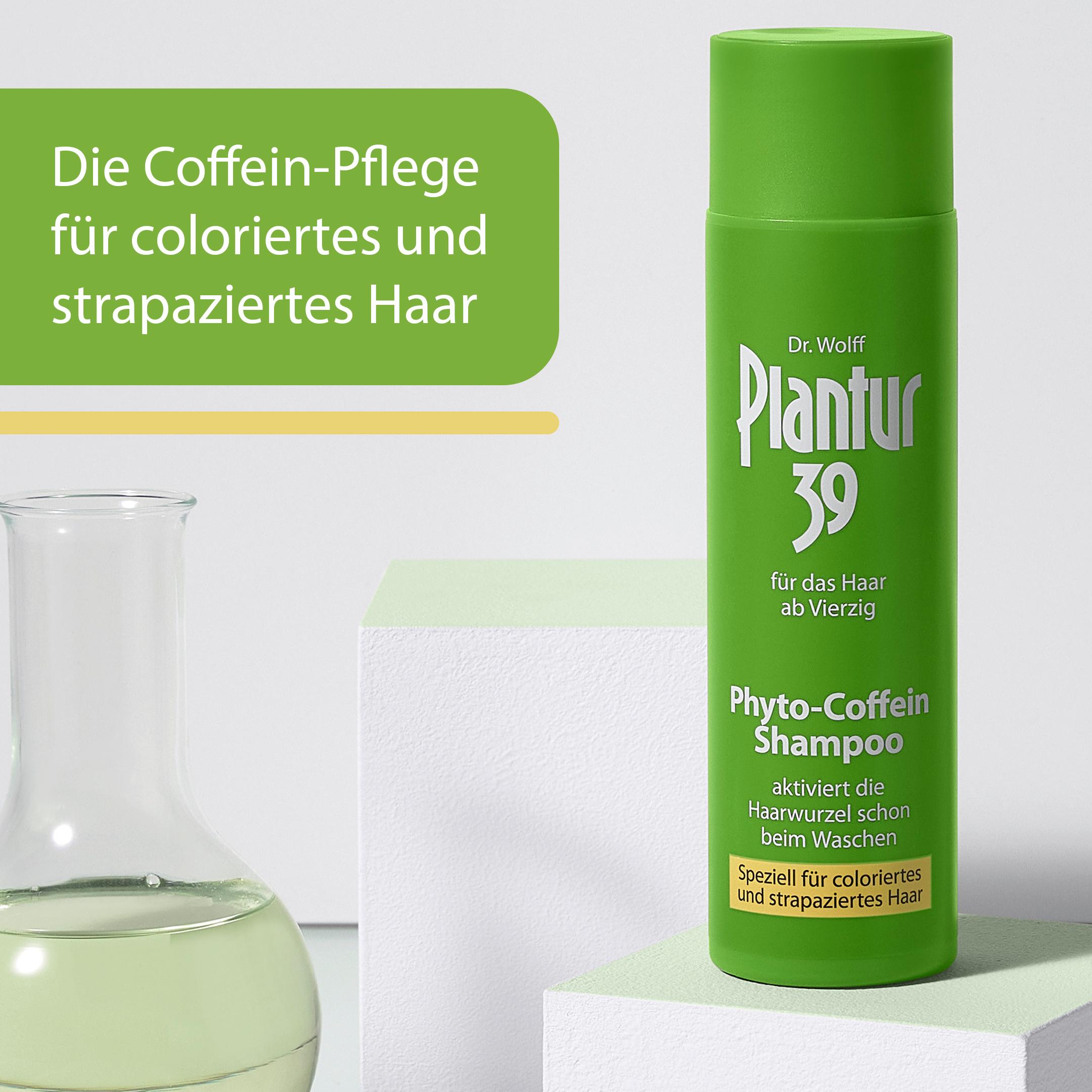 Produktbild Plantur 39 Phyto-Coffein Shampoo speziell für strapaziertes und coloriertes Haar 250ml 4 von 8
