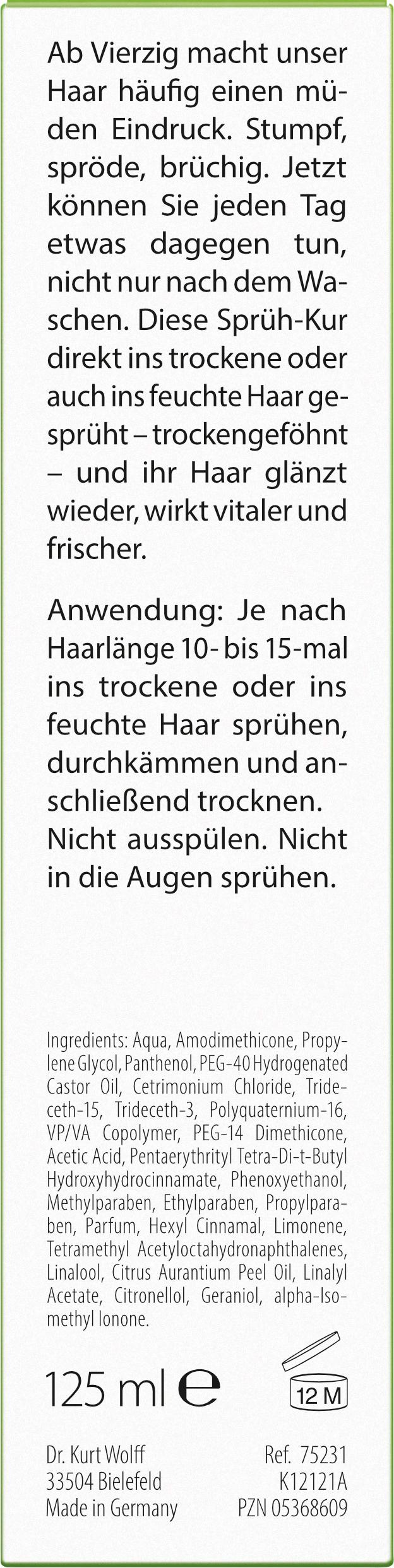 Produktbild Plantur 39 Sprüh-Kur 125ml 2 von 3