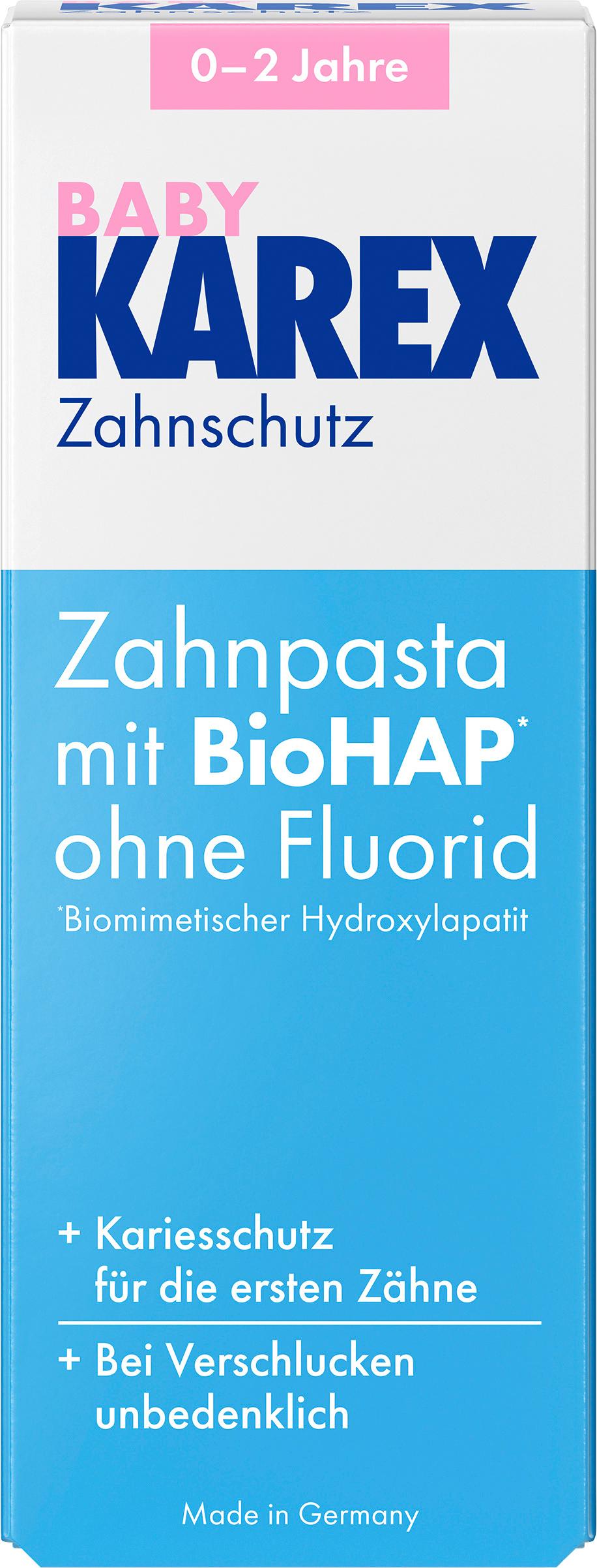 Produktbild Baby Karex Zahnpasta ohne Fluorid 0-2 Jahre 4 von 6