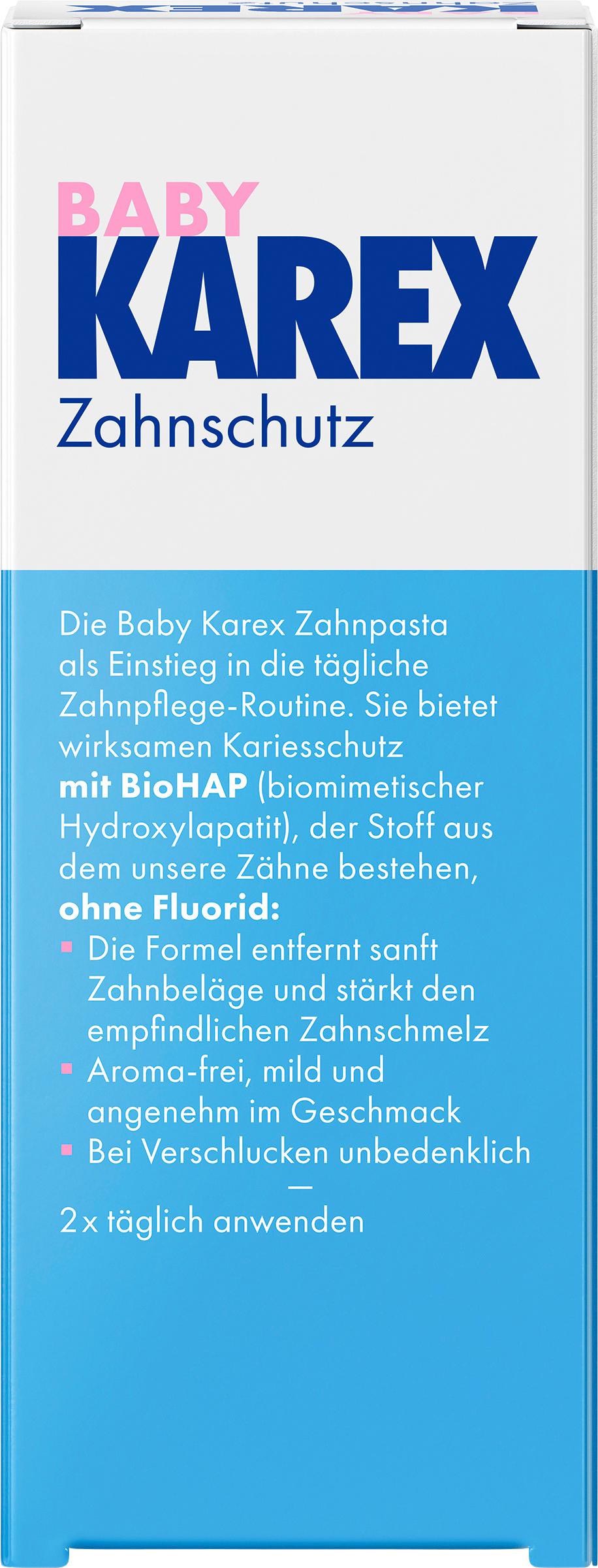 Produktbild Baby Karex Zahnpasta ohne Fluorid 0-2 Jahre 2 von 6