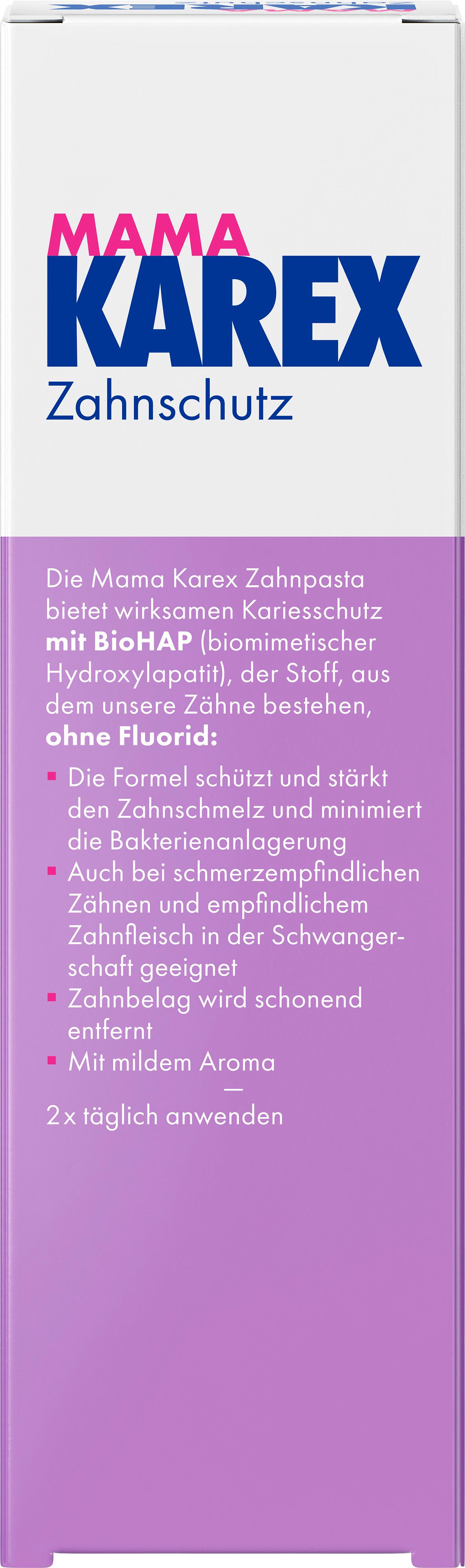Produktbild Mama Karex Zahnpasta ohne Fluorid 3 von 6