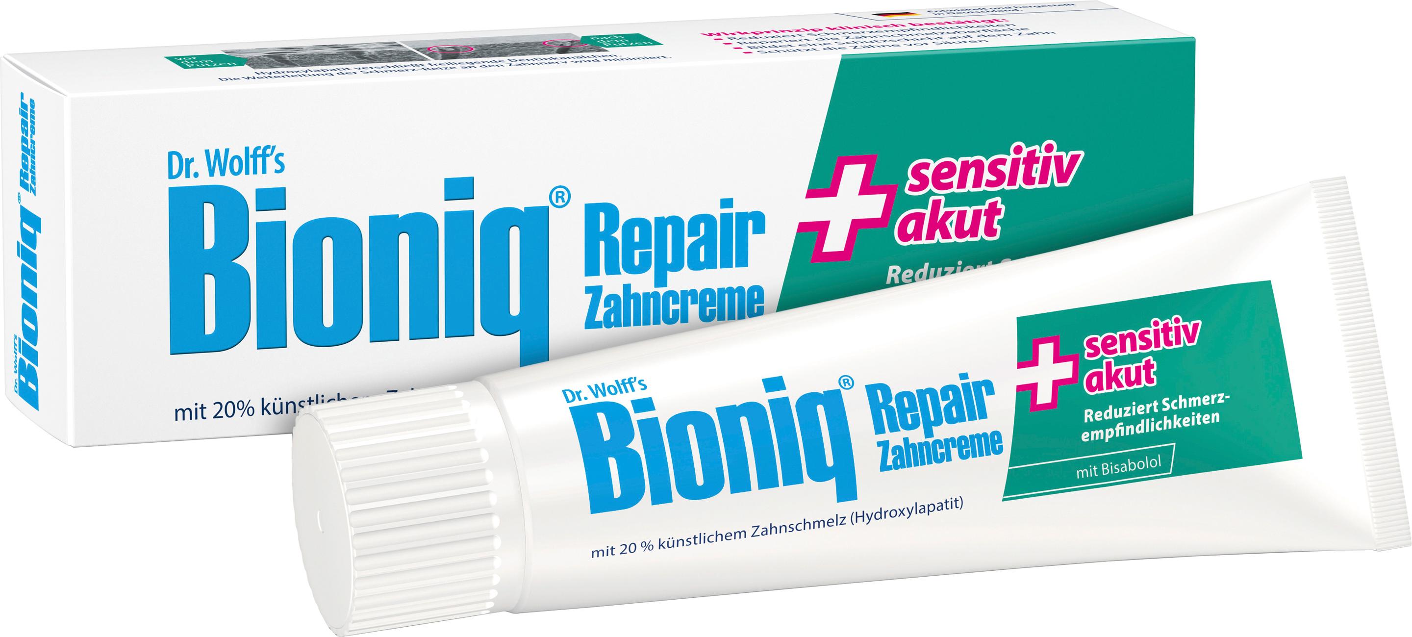Produktbild Bioniq® Repair-Zahncreme sensitiv akut 4 von 6