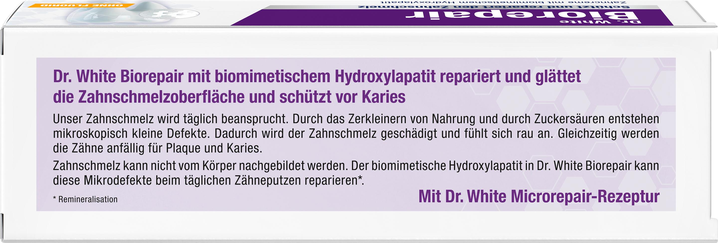 Produktbild Dr. White Biorepair ohne Fluorid 2 von 7