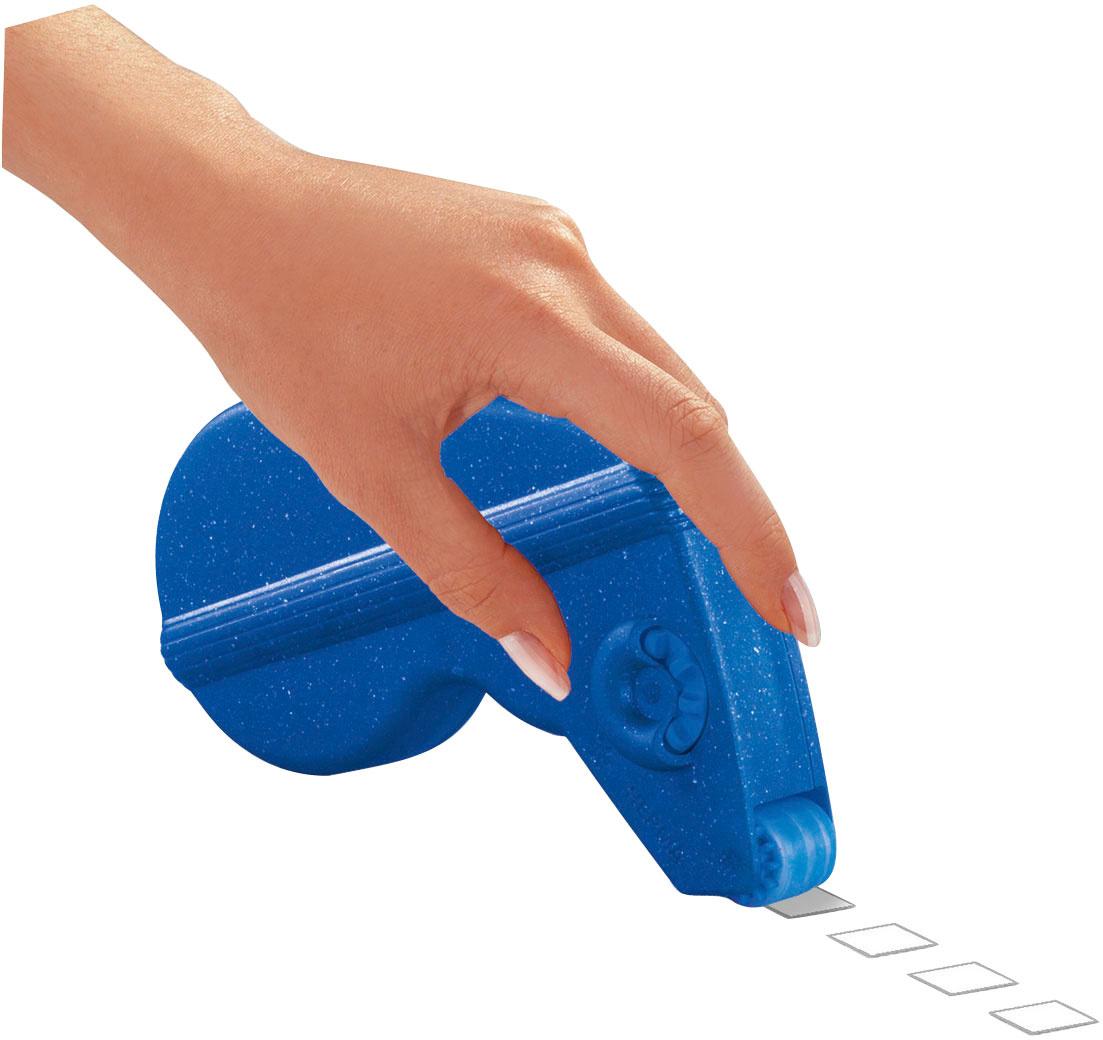 Produktbild HERMA Klebespender Vario, fest haftend, blau, 1000 Klebestücke 2 von 6