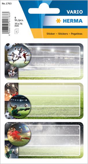 VARIO Schuletiketten Fussball