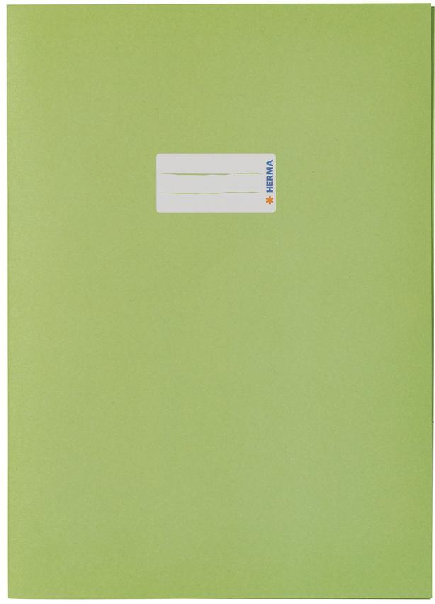 HERMA Heftschoner A4 aus Papier grasgrün