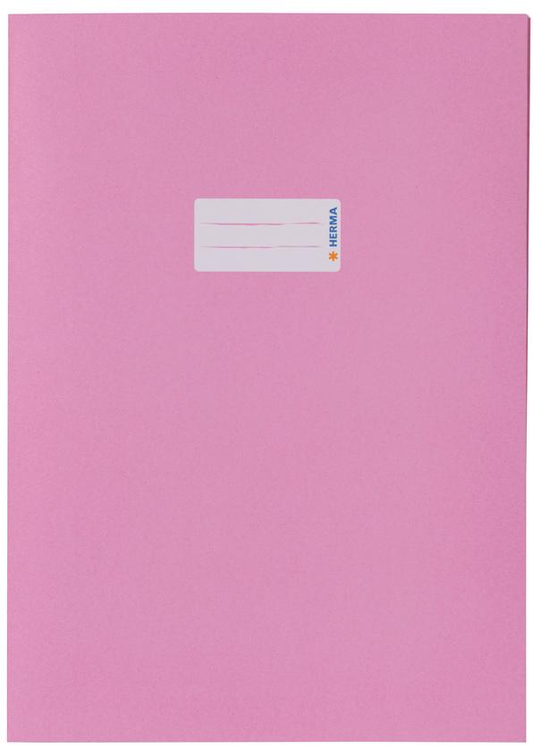 HERMA Hefthülle A4 aus Papier rosa