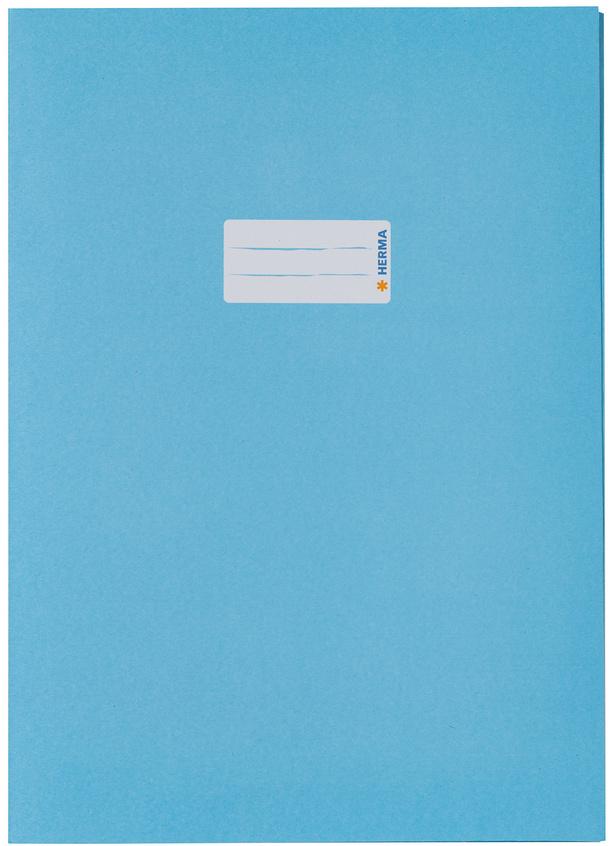 HERMA Hefthülle A4 aus Papier hellblau