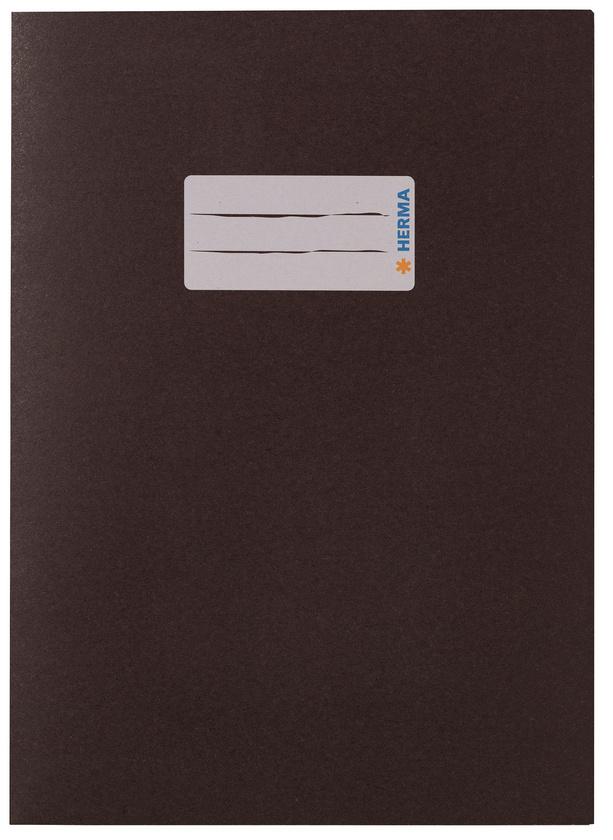 HERMA Hefthülle A5 aus Papier braun