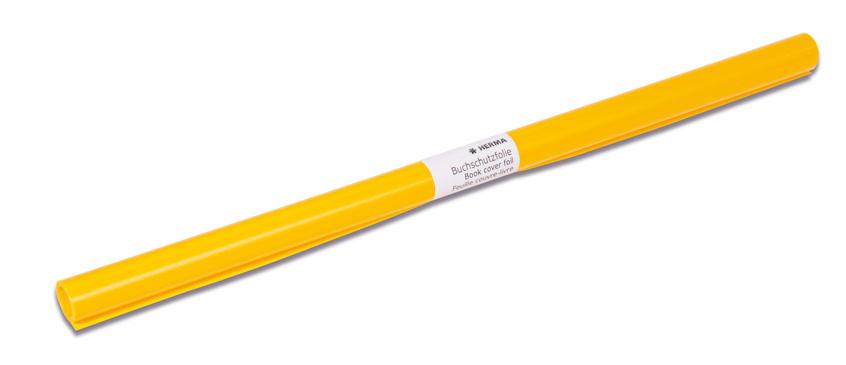 HERMA Buchschutzfolie gelb 2m x 40cm