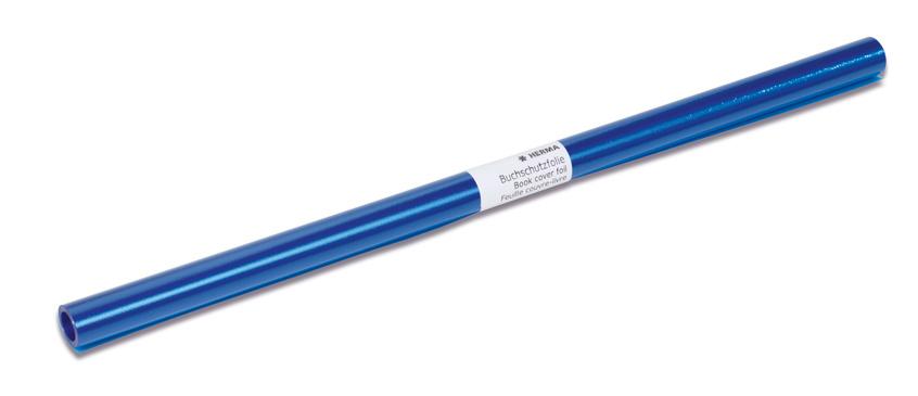 HERMA Buchschutzfolie blau 2m x 40cm