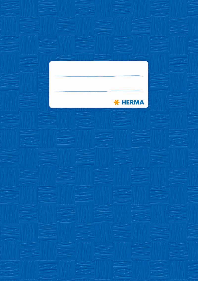 HERMA Hefthülle A5 gedeckt dunkelblau
