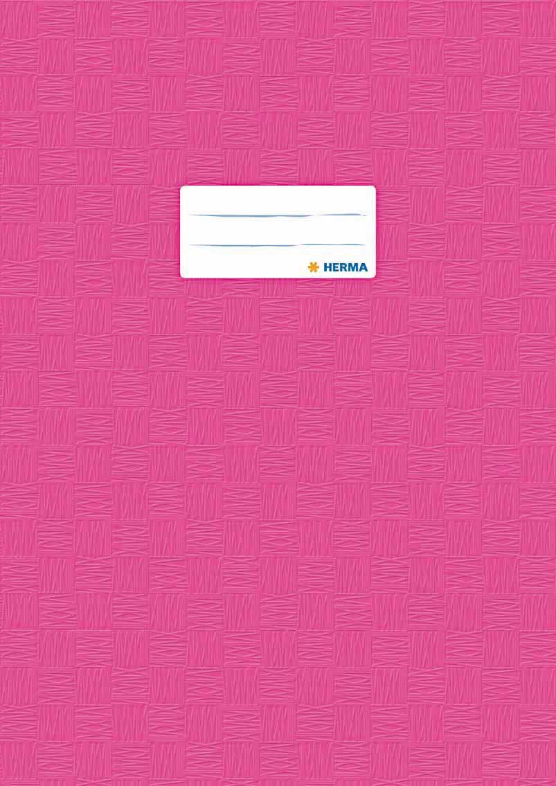 HERMA Hefthülle A4 gedeckt pink