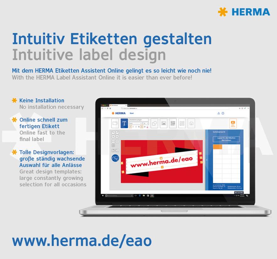 Produktbild HERMA Ordneretiketten A4 192 x 38mm weiß schmal 3 von 6