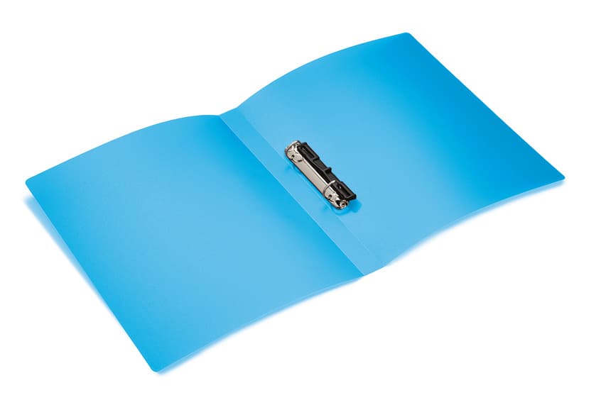 HERMA  Ringbuch A4 transluzent hellblau