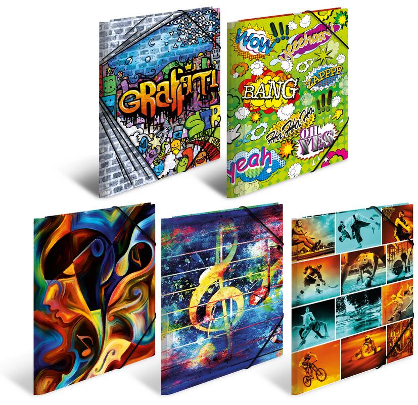 HERMA Sammelmappe A4 PP ArtLine sortiert