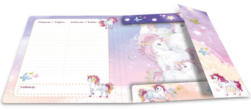 Produktbild HERMA Sammelmappe A4 Karton Einhorn 2 von 4