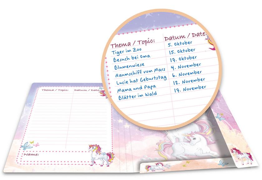 Produktbild HERMA Sammelmappe A3 Karton Einhorn 2 von 4