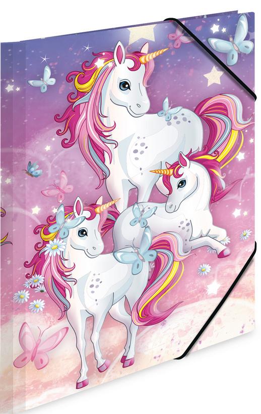 HERMA Sammelmappe A3 Karton Einhorn