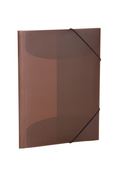 HERMA Sammelmappe A4 PP transluzent braun