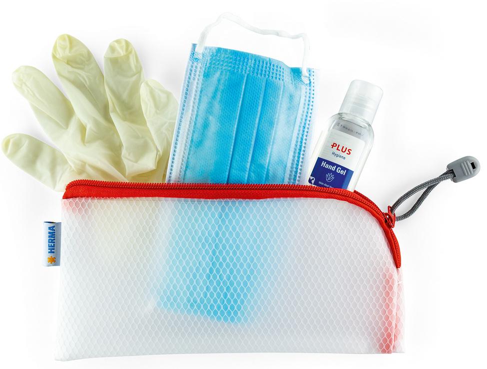Produktbild HERMA Universaltasche Etui 23x11cm rot 3 von 4
