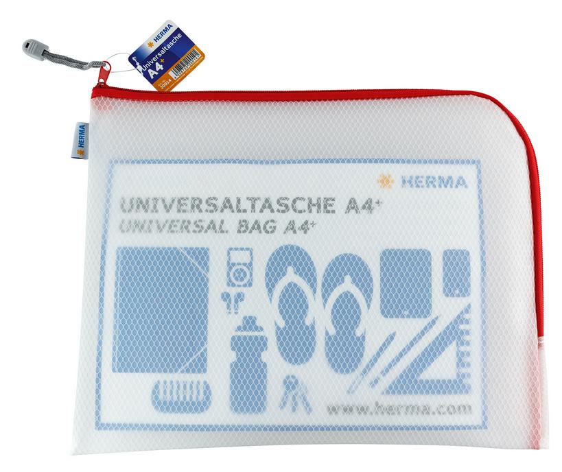Produktbild HERMA Universaltasche A4+ 36x28cm rot 7 von 7