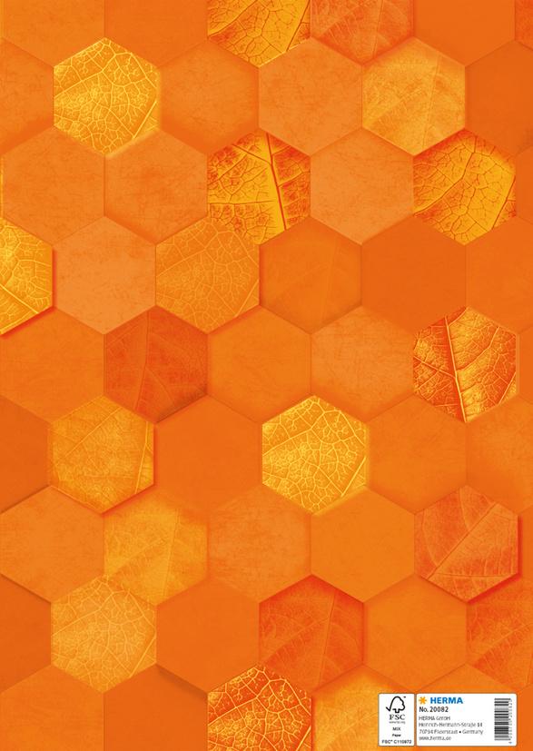Produktbild HERMA Heftschoner Karton X A4 orange 2 von 2