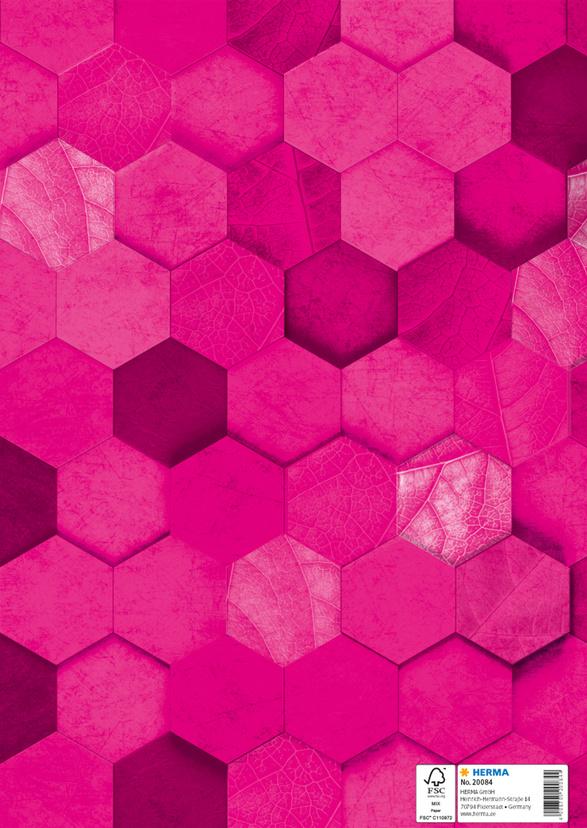 Produktbild HERMA Heftschoner Karton X A4 pink 2 von 2