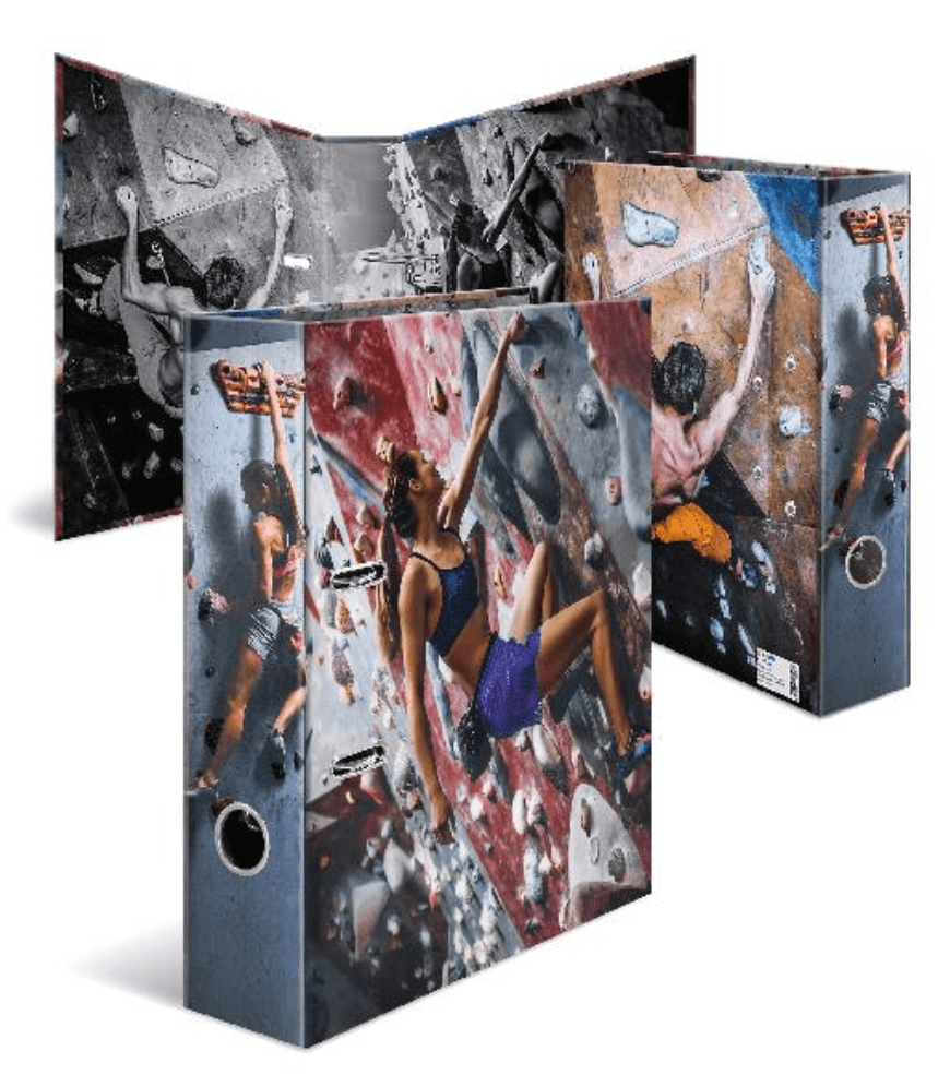 HERMA Motiv-Ordner A4 Bouldern breit
