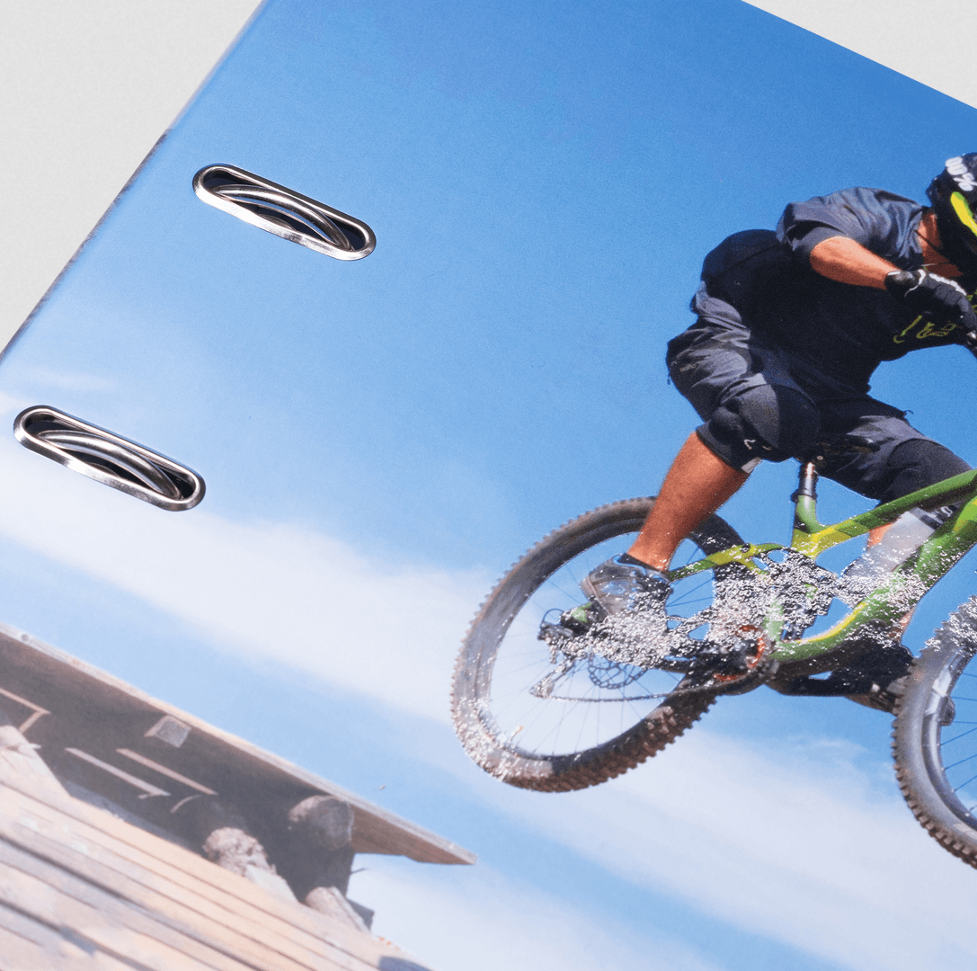 Produktbild HERMA Motiv-Ordner A4 Mountain Bike breit 3 von 5