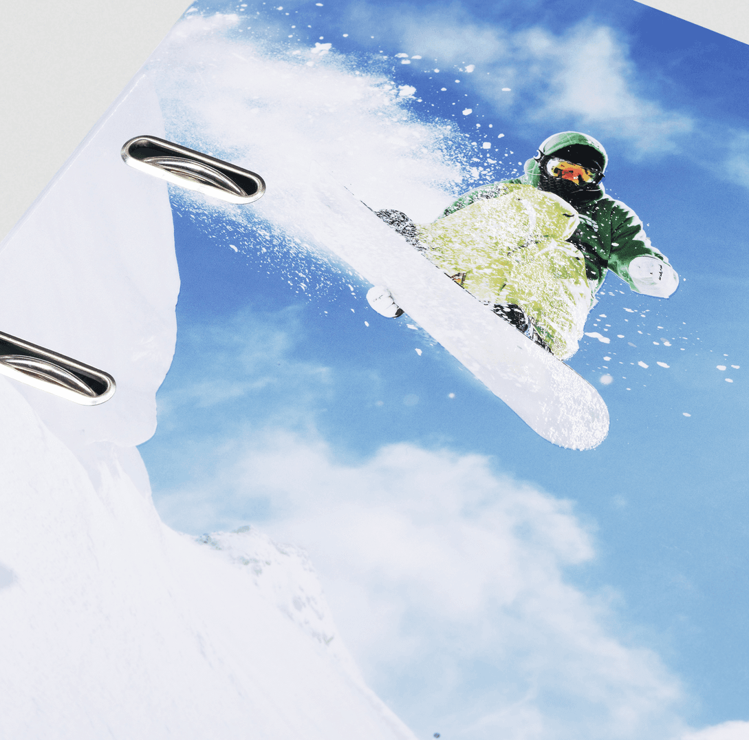 Produktbild HERMA Motiv-Ordner A4 Winter Sports breit 2 von 5
