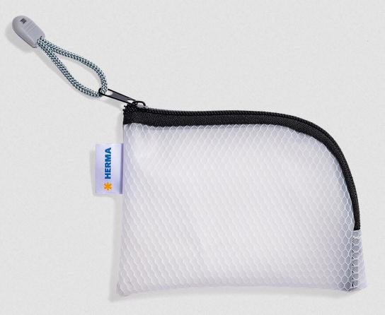 Produktbild HERMA Universaltasche mit Zip A7 14x10cm sortiert 4 von 4
