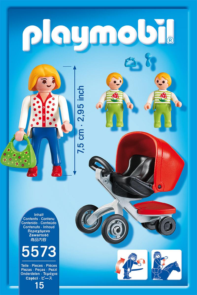 Produktbild PLAYMOBIL - City Life - In der KiTa: Zwillingskinderwagen 2 von 5