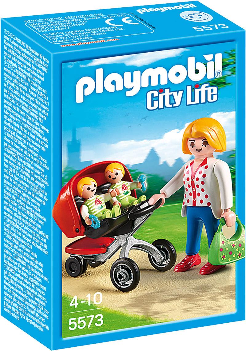 PLAYMOBIL - City Life - In der KiTa: Zwillingskinderwagen