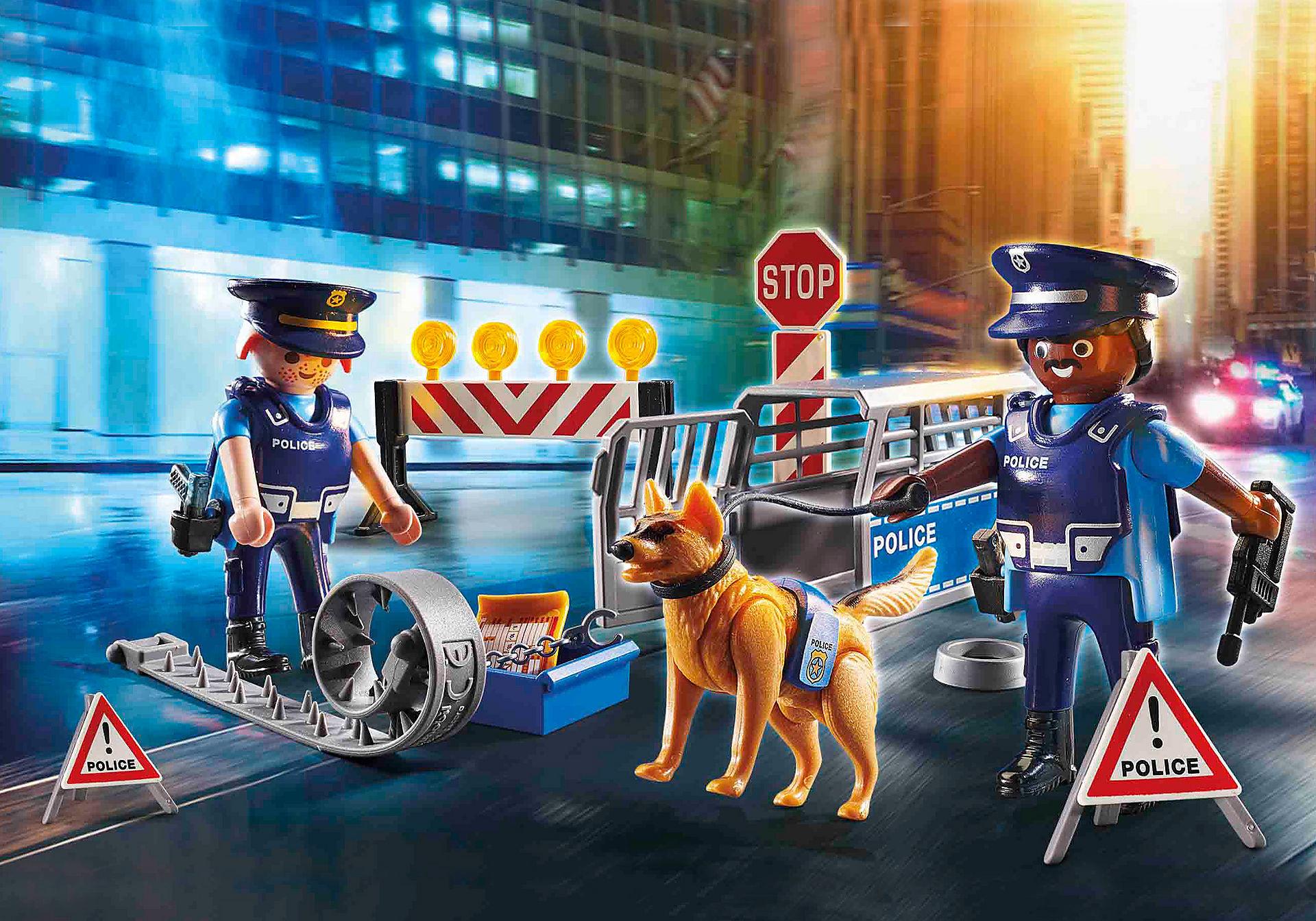 Produktbild PLAYMOBIL 6878 - City Action - Polizei-Straßensperre 2 von 5
