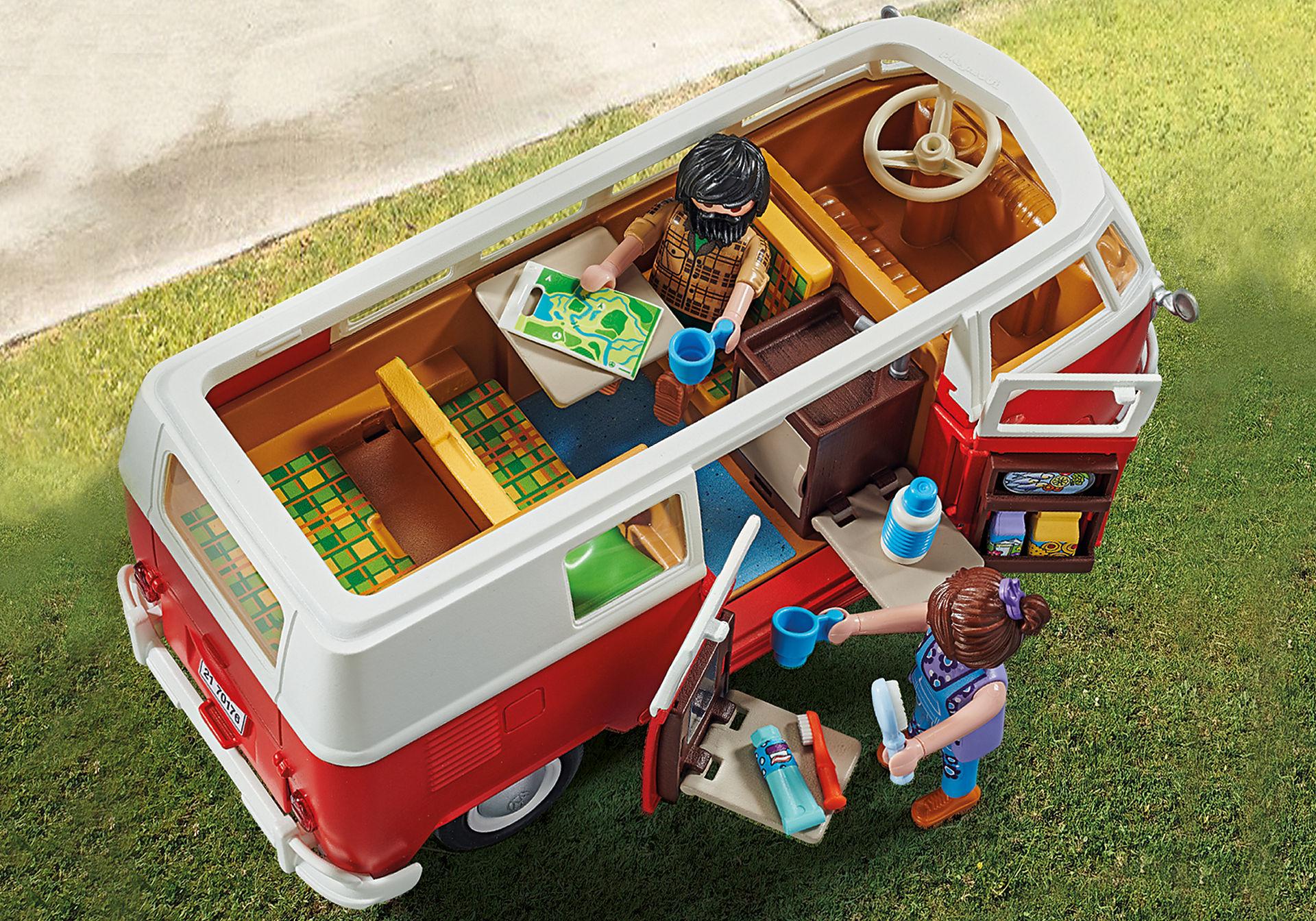 Produktbild PLAYMOBIL 70176 - Volkswagen T1 Camping Bus 3 von 7