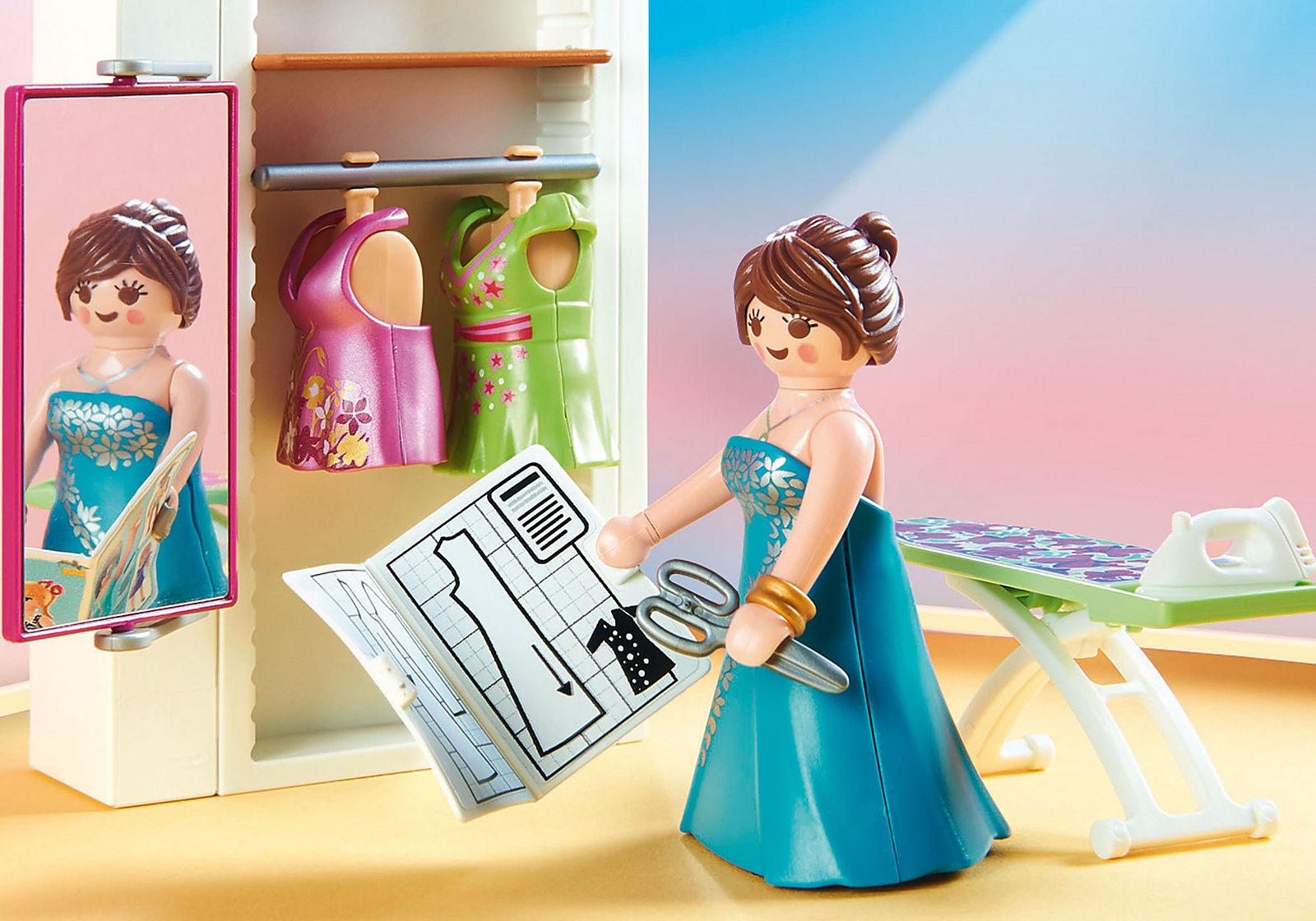 Produktbild PLAYMOBIL 70208 - Dollhouse - Schlafzimmer mit Nähecke 4 von 5