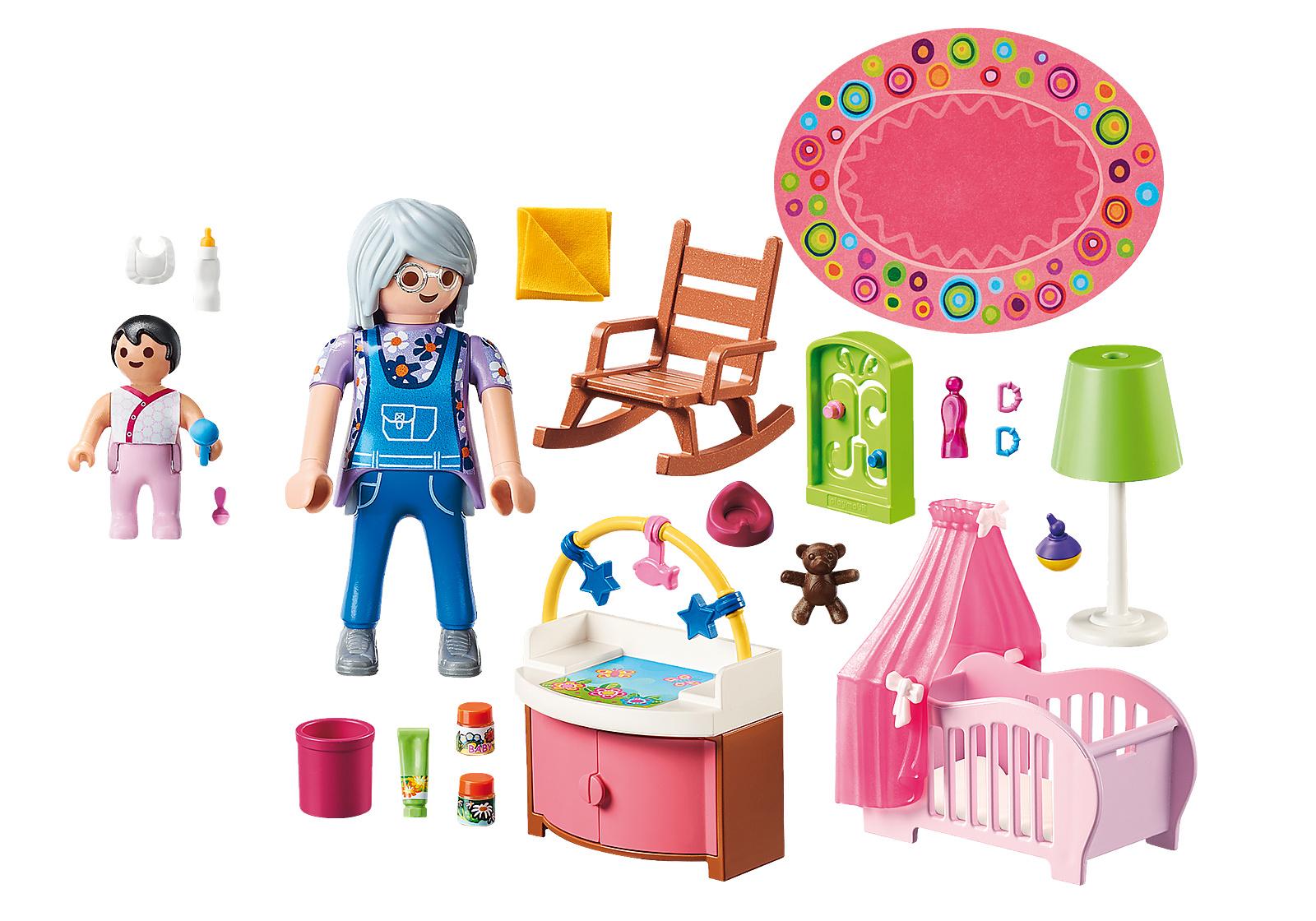 Produktbild PLAYMOBIL 70210 - Dollhouse - Babyzimmer 2 von 4