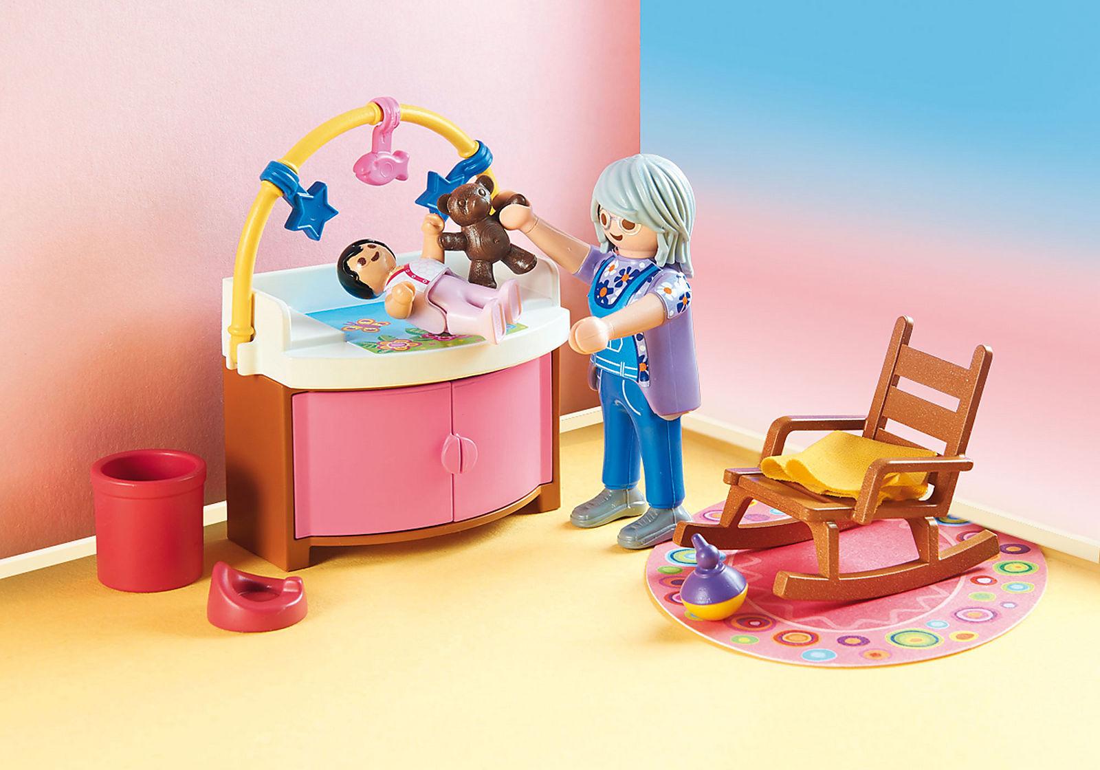 Produktbild PLAYMOBIL 70210 - Dollhouse - Babyzimmer 3 von 4