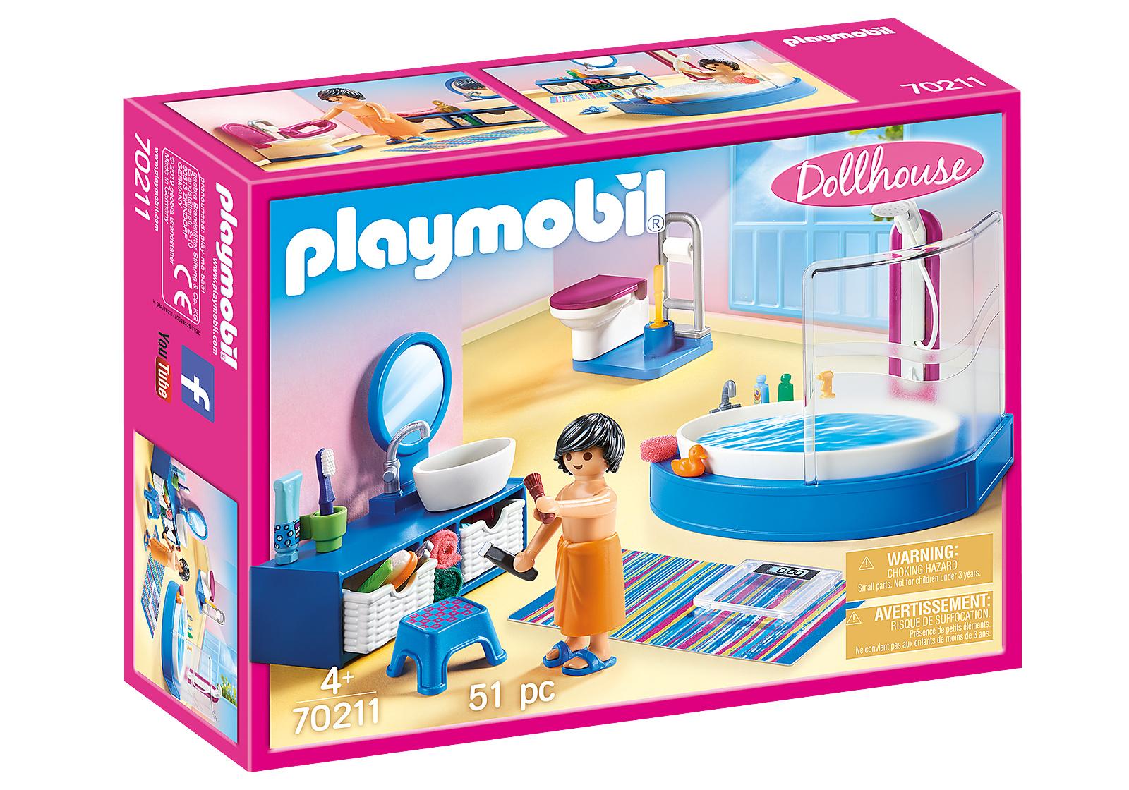 PLAYMOBIL 70211 - Dollhouse - Badezimmer