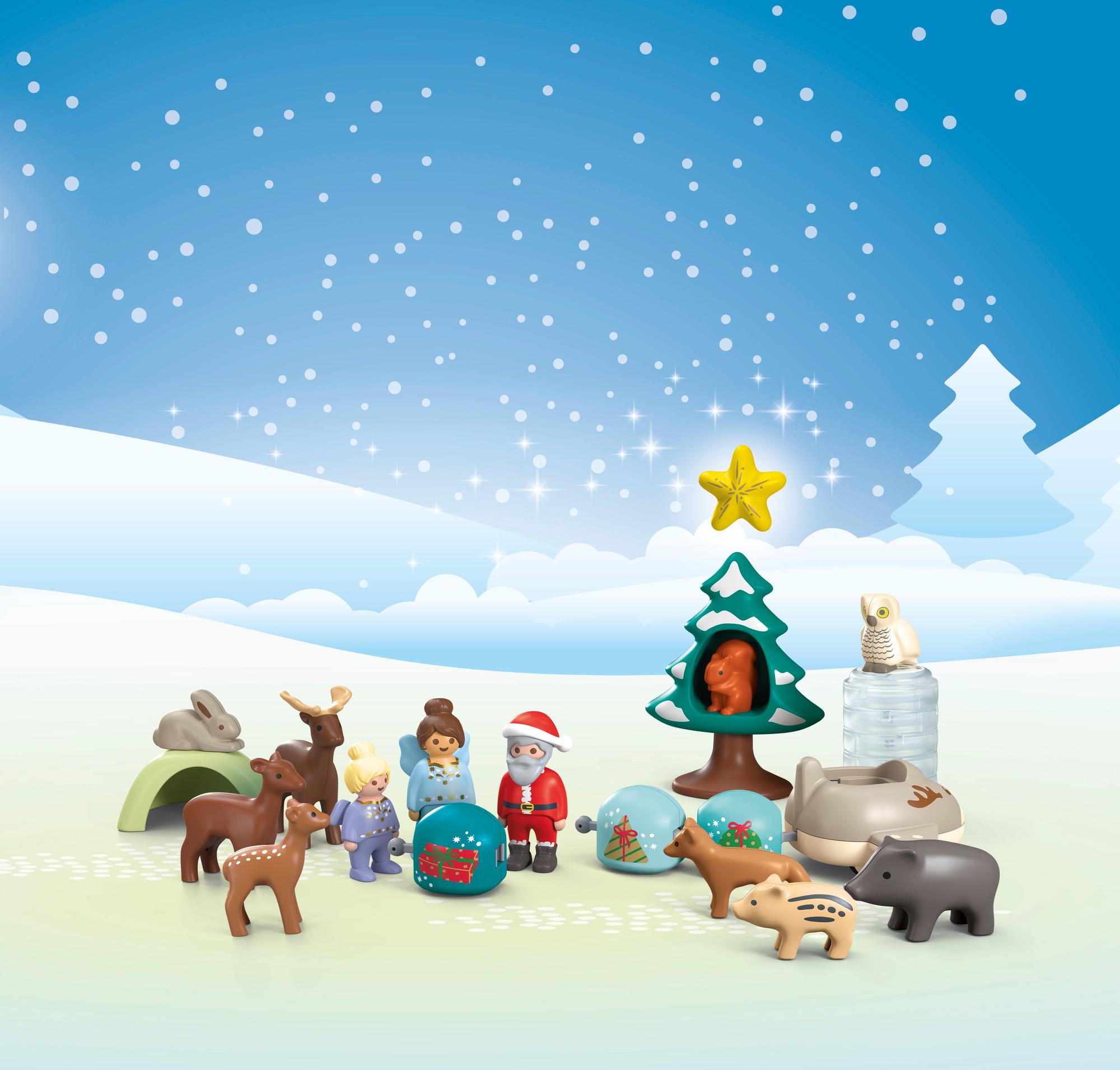 Produktbild PLAYMOBIL 70297 JUNIOR Adventskalender Schneeweihnacht 8 von 8
