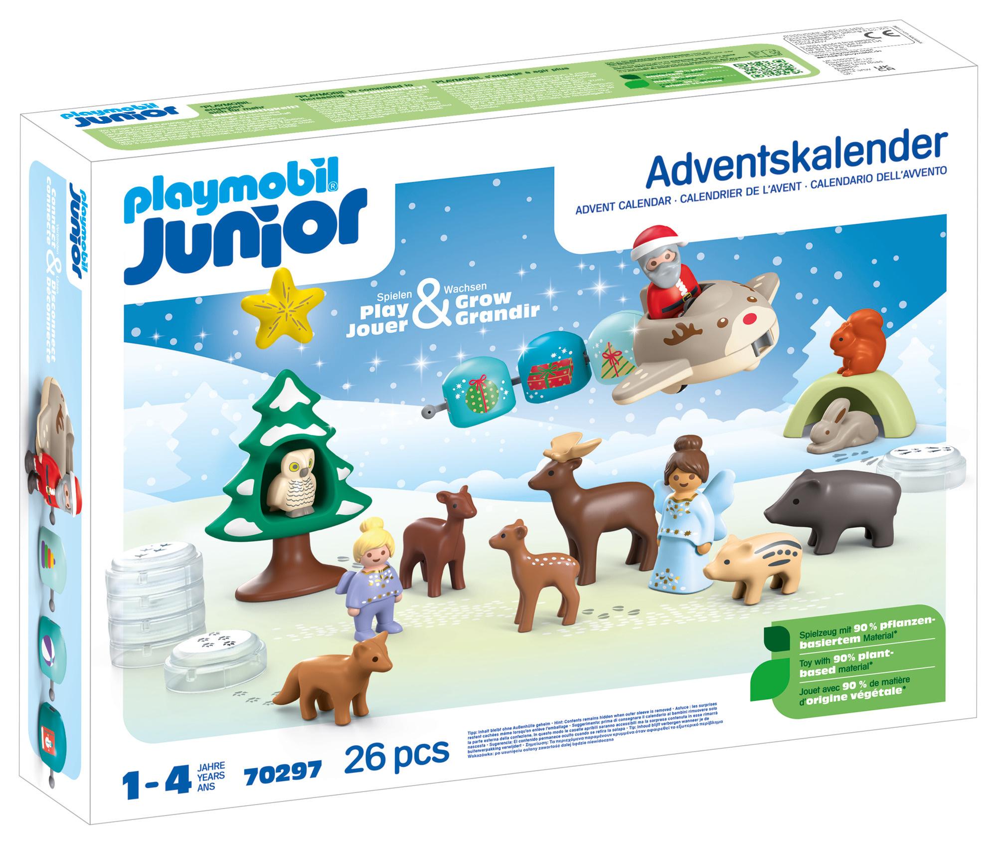 PLAYMOBIL 70297 JUNIOR Adventskalender Schneeweihnacht