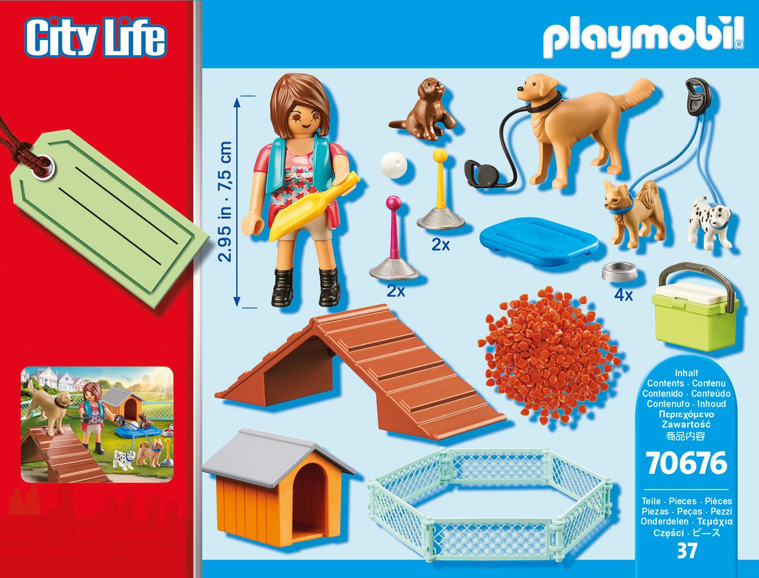 Produktbild PLAYMOBIL 70676 - City Life - Geschenkset"Hundetrainerin" 2 von 3