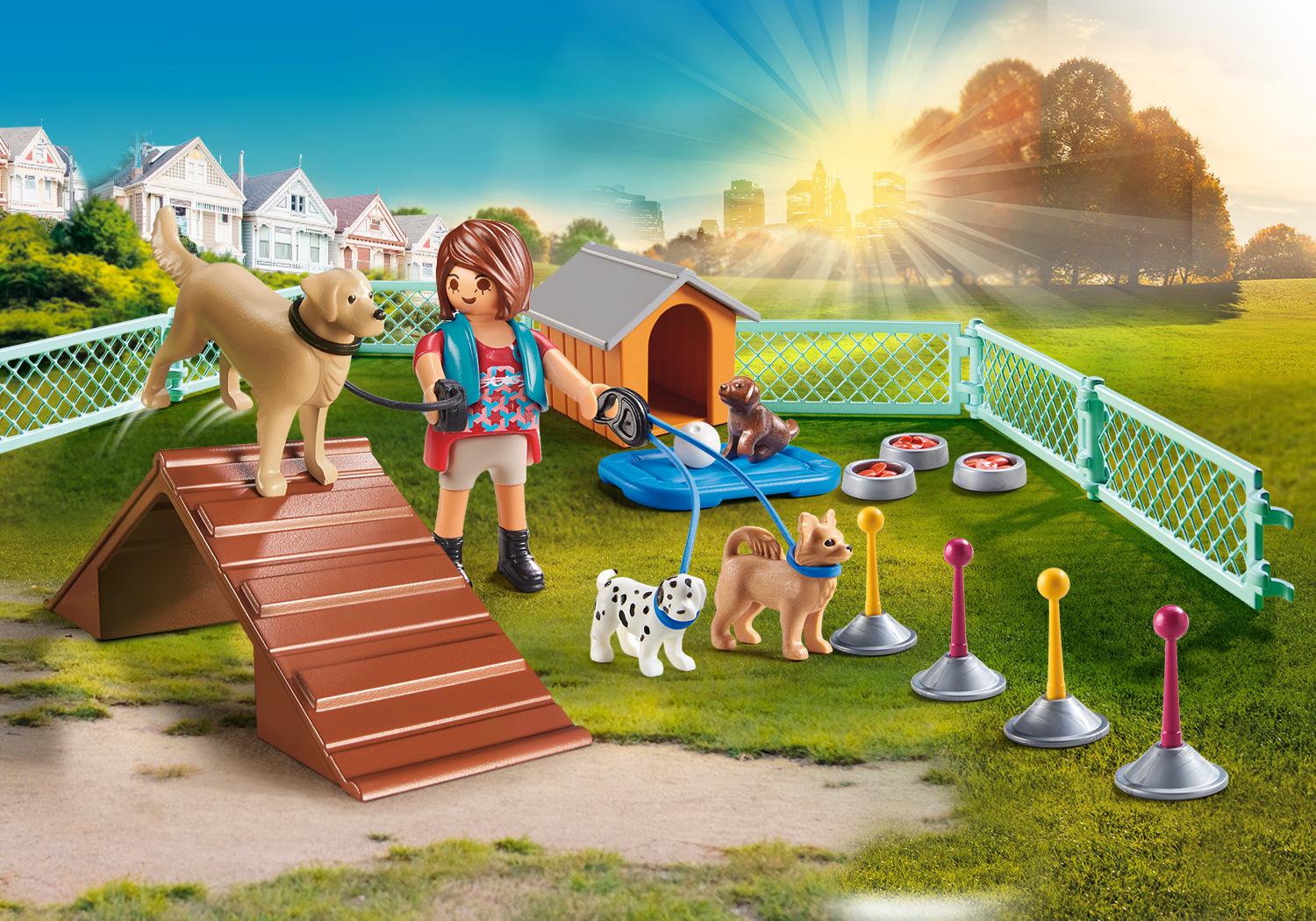 Produktbild PLAYMOBIL 70676 - City Life - Geschenkset"Hundetrainerin" 3 von 3