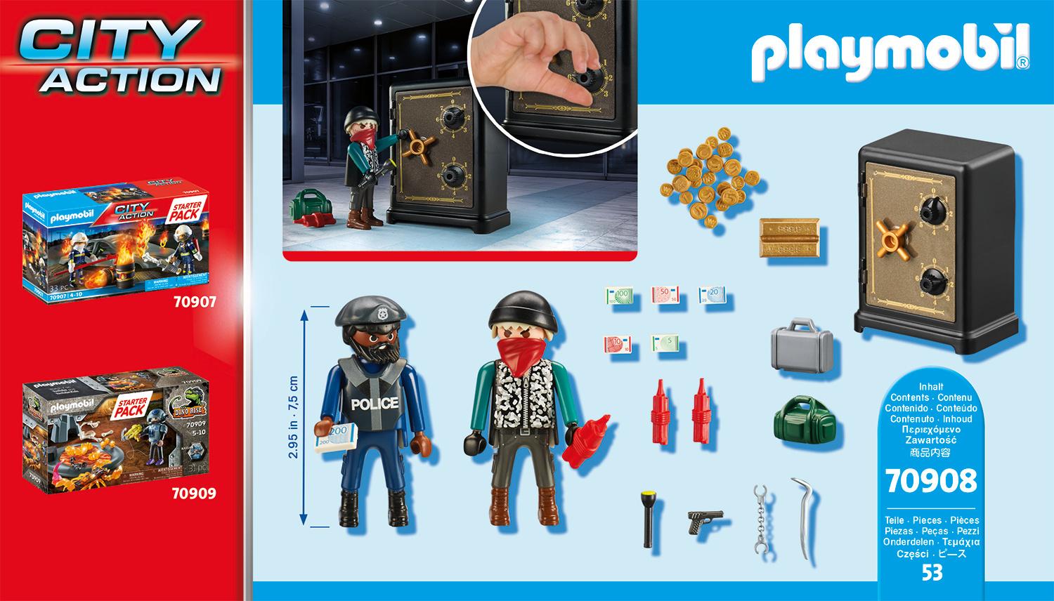 Produktbild PLAYMOBIL 70908 - City Action - Starter Pack Tresorknacker 5 von 5